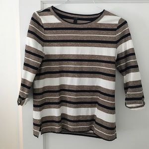 Jcrew. Striped longsleeved shirt