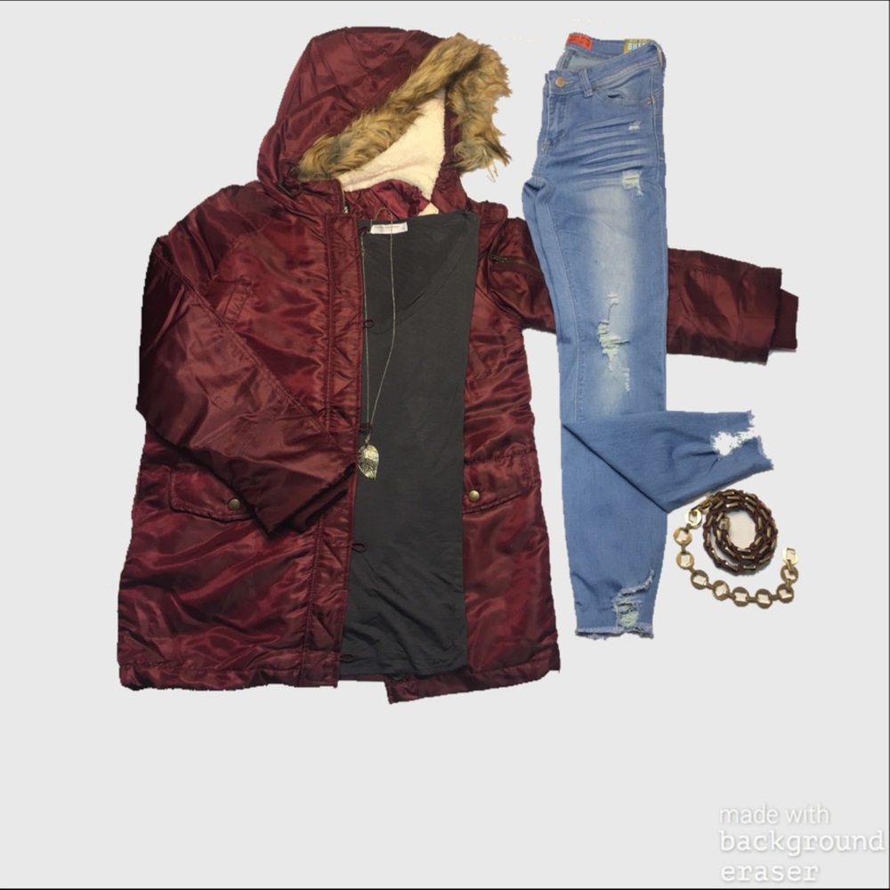 Utility oversized coat