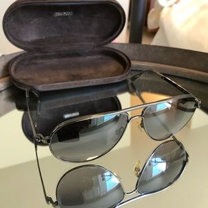 Marko Aviator Sunglasses by Tom Ford