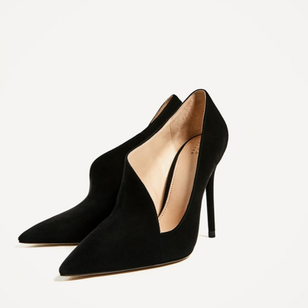 Zara Asymmetrical Pumps