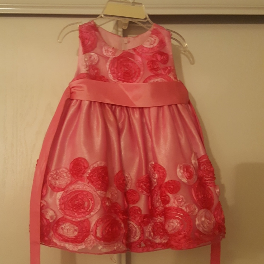 12 month pink formal dress