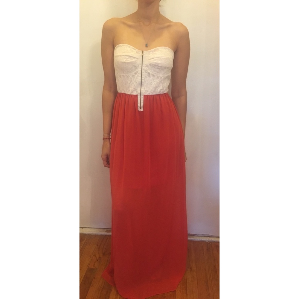 Strapless Long Dress