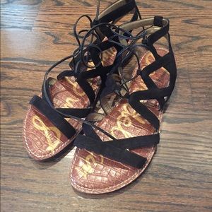 Sam Edelman black suede sandals Sam Edelman black suede sandals