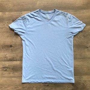 J. Crew Factory | Slim washed V-neck Tee | BLUE