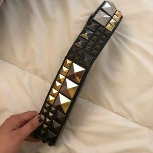 BCBG STUDDED BELT