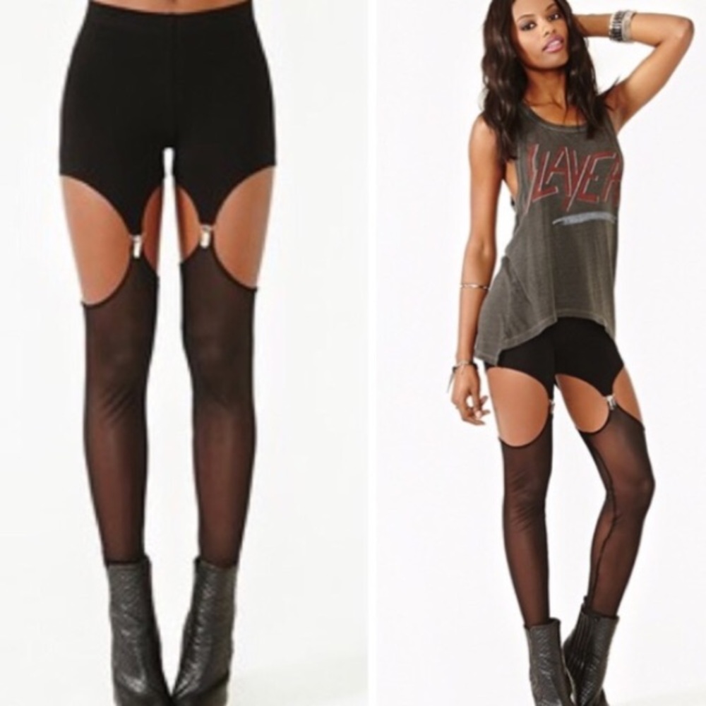 Lip Service garter leggings