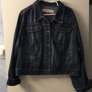 Denim Jacket, size 24w, used, good shape