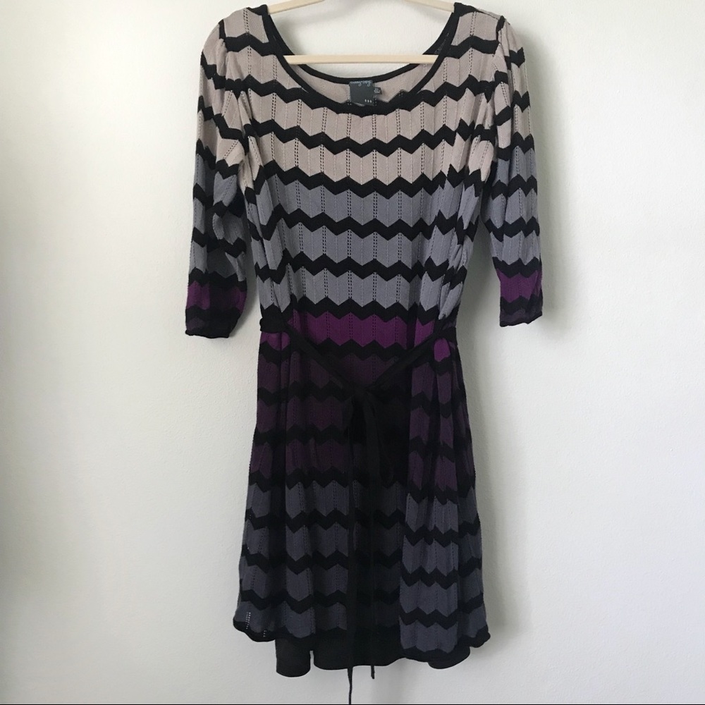 Gabby Skye Sweater Dress with Slip