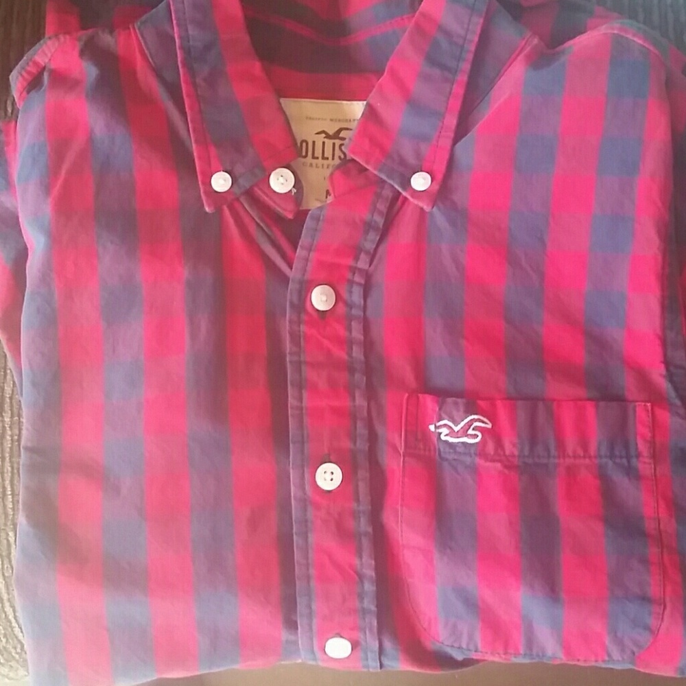 Men's Long Sleeve Button Up