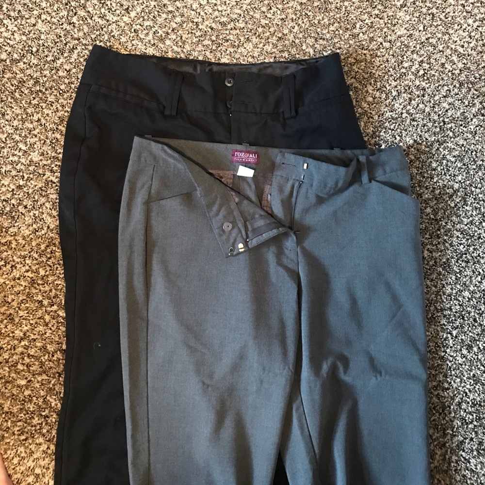2 pair Roz and Ali dress pants