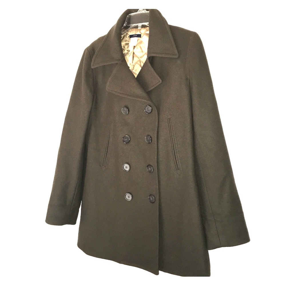 J Crew Wool Jacket Size Large