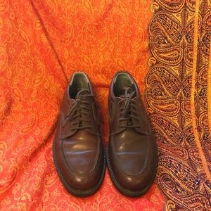 1990s Brown Italian Leather Venturini Shoes