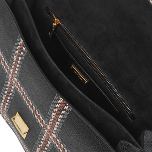 New Authentic Miu Miu Madras Texture Leather Bag - Picture 3 of 7