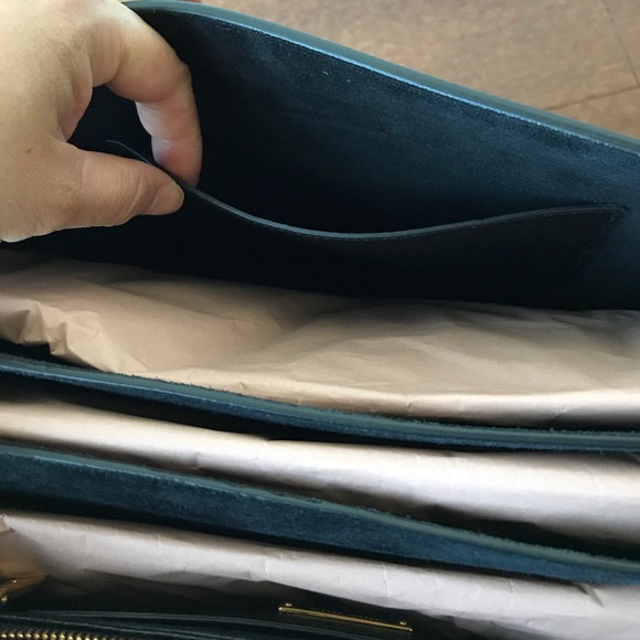 New Authentic Miu Miu Madras Texture Leather Bag - Picture 6 of 7