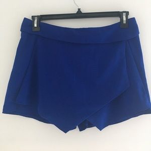 Royal Blue Envelope Skort