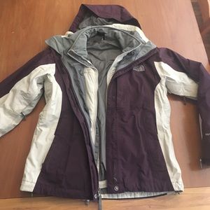 North face winter jacket