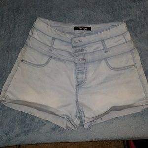 High waisted shorts