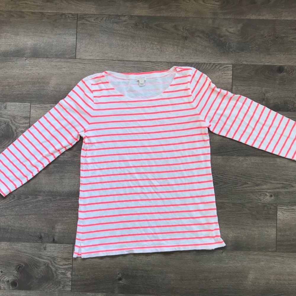 J. Crew Factory | Striped knit top