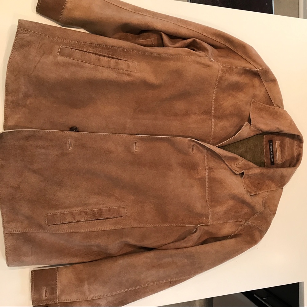 Andrew Marc Leather Suede Jacket