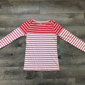 Painter boatneck tee in stripe