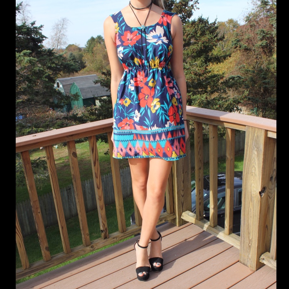 Xhilaration Floral Dress
