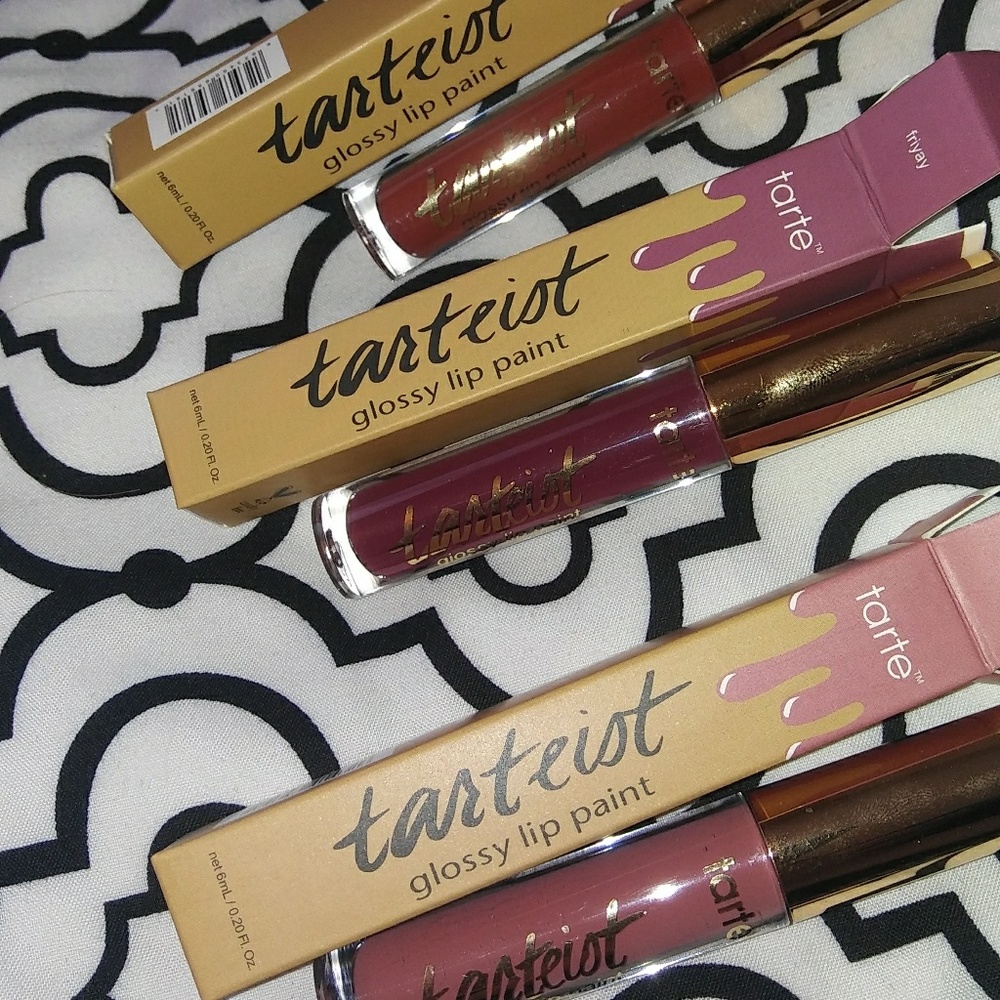 Tart glossy lip paints bundle of 3