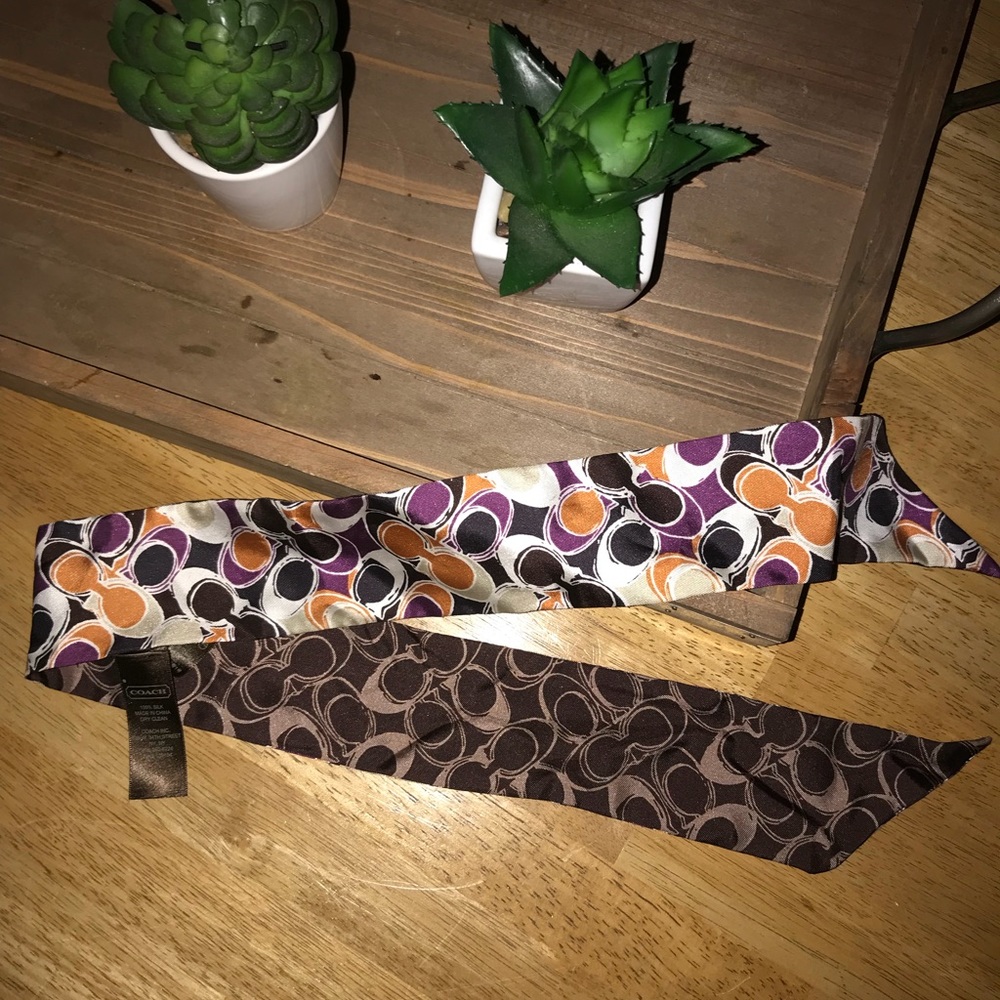 Authentic COACH scarf