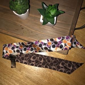 Authentic COACH scarf