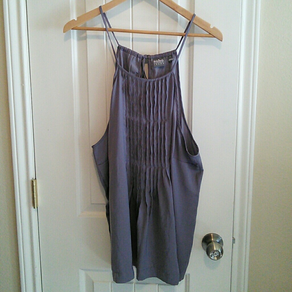 Soho New York and Company Purple Blouse
