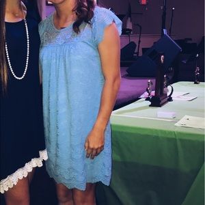 Light Blue Lace dress