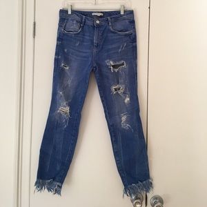 Zara Boot-cut Jeans
