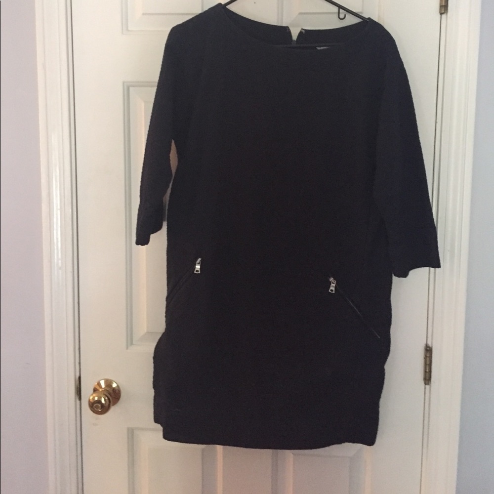 Navy quilt dress GAP