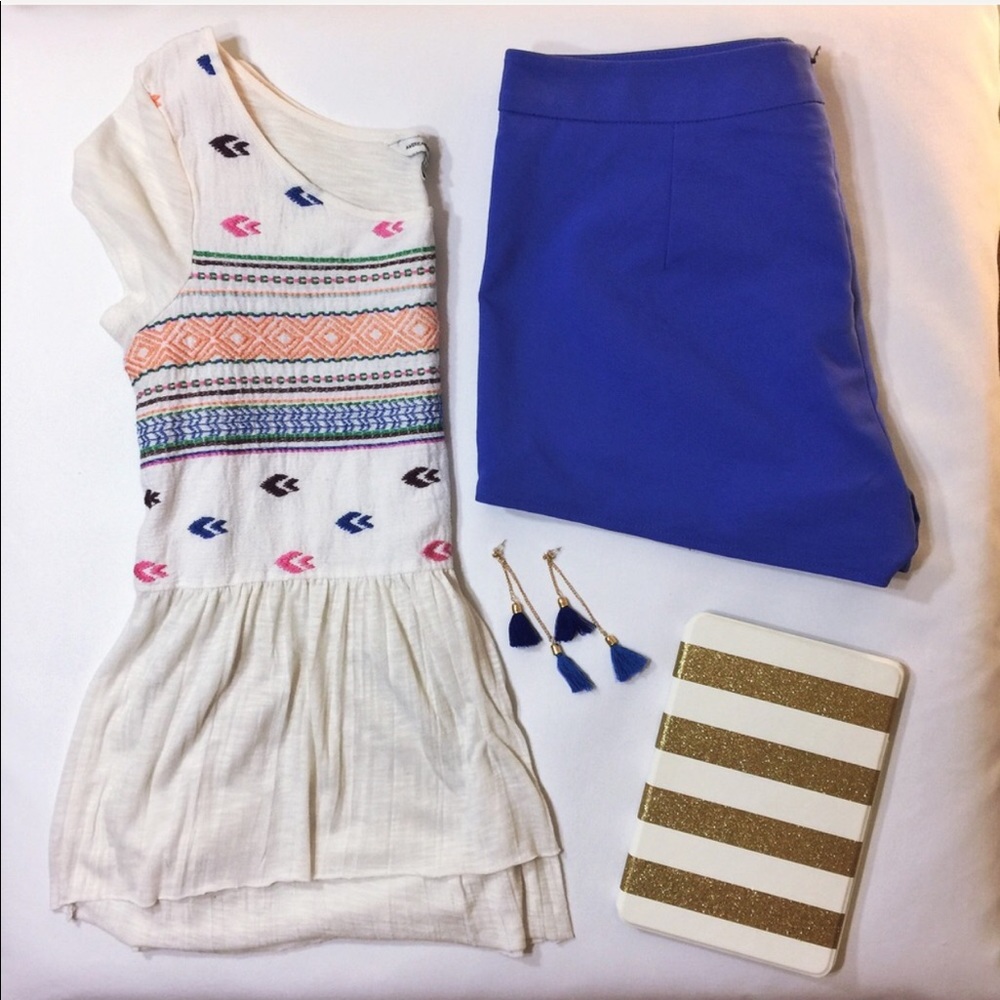 💜🌻  NWOT | BOHO Tribal Print Top