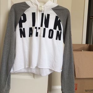 super cute pink hoodie!