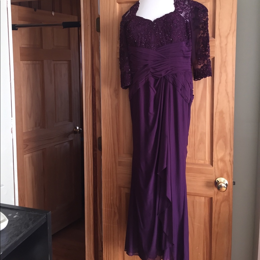 Mother of The Groom Dress 3 quarter sleeve
