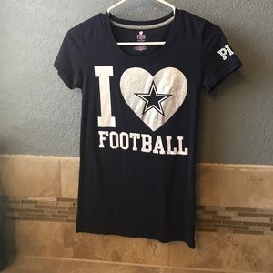 Pink Victoria Secret Dallas Cowboys tip