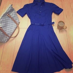 Tahari Button up shirt dress