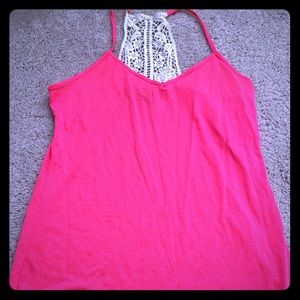 Pink tank top