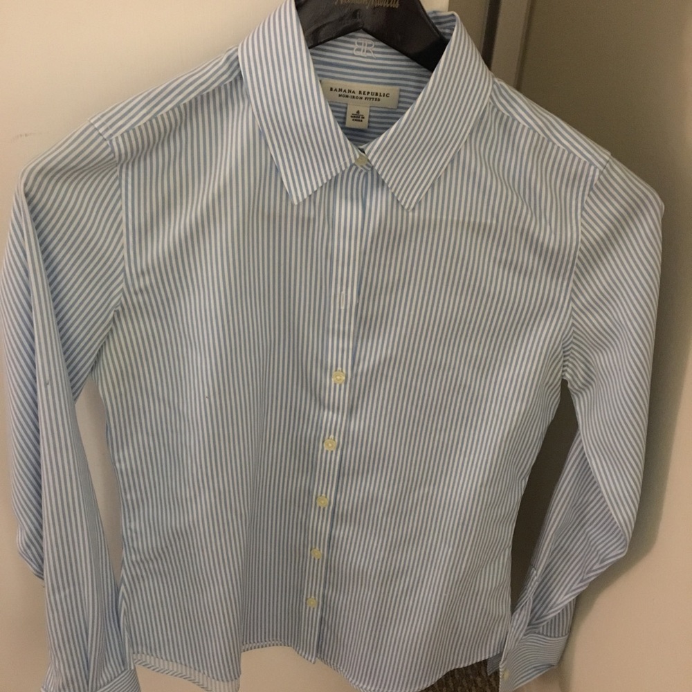 Banana republic button/down blouse!