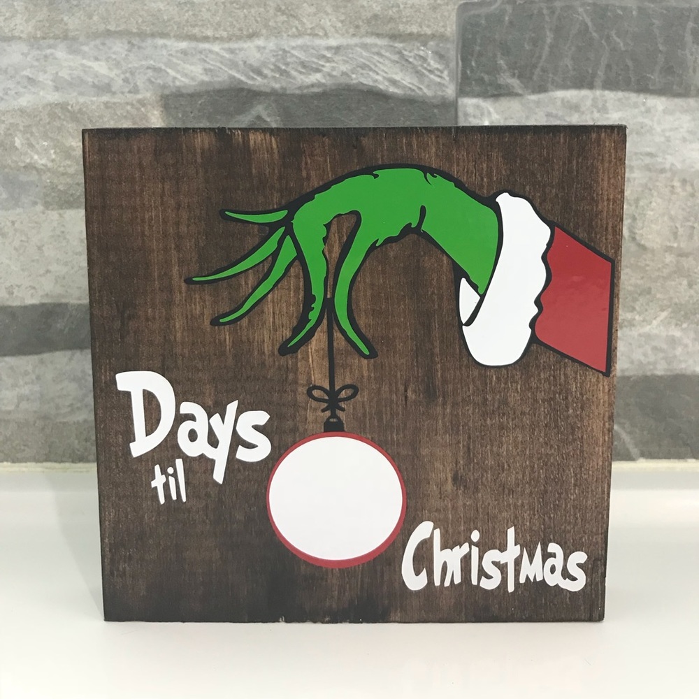 Dry erase sign