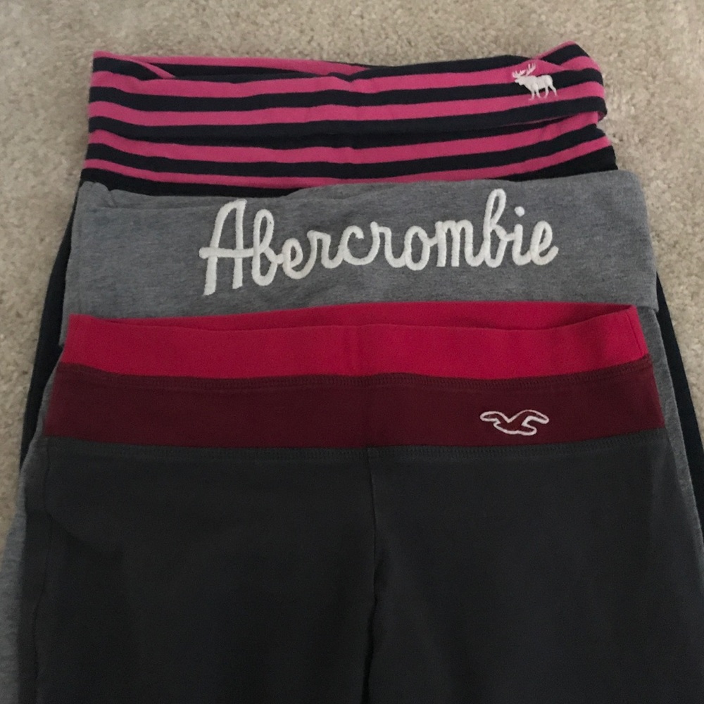 Abercrombie and Hollister Leggings Set! Sz S.