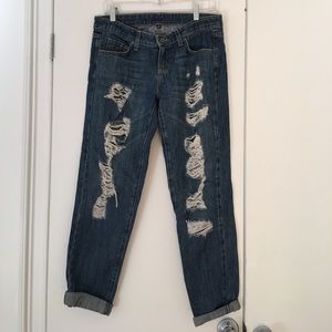 Carmar Distressed Boyfriend Jeans