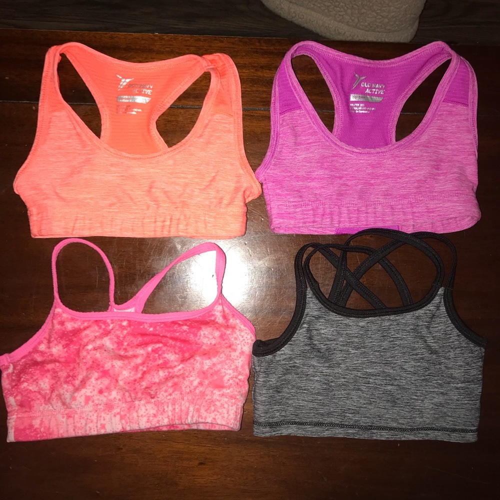 Girls Sports Bra Bundle