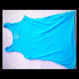 Blue tank top
