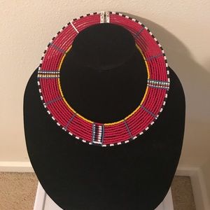 Original Handmade Massai Necklace from Kenya