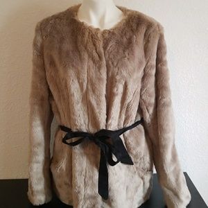Gap faux fur jacket