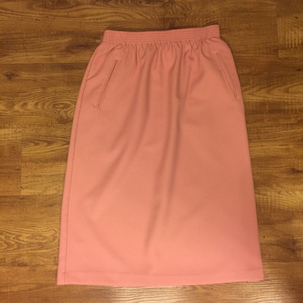 Pink Bend Over Pencil Skirt- Size 10