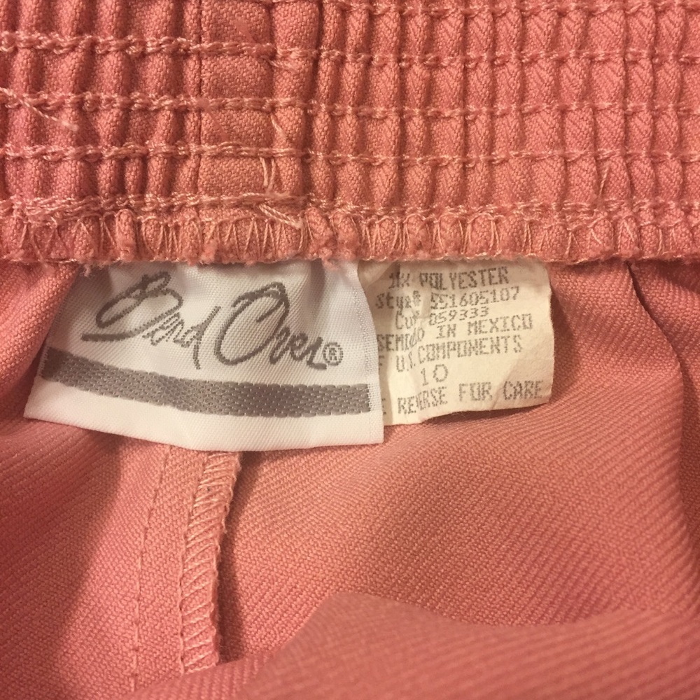 Pink Bend Over Pencil Skirt- Size 10 - Picture 3 of 5