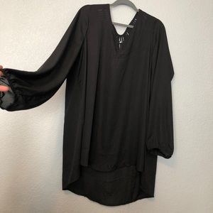 Torrid Sheer Black Long Sleeve Top