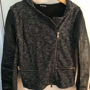Express leather jacket